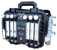 ASA-6S (1-1-2-2-5-10) 6-ти канальний електроаспіратор для стаціонарних постів